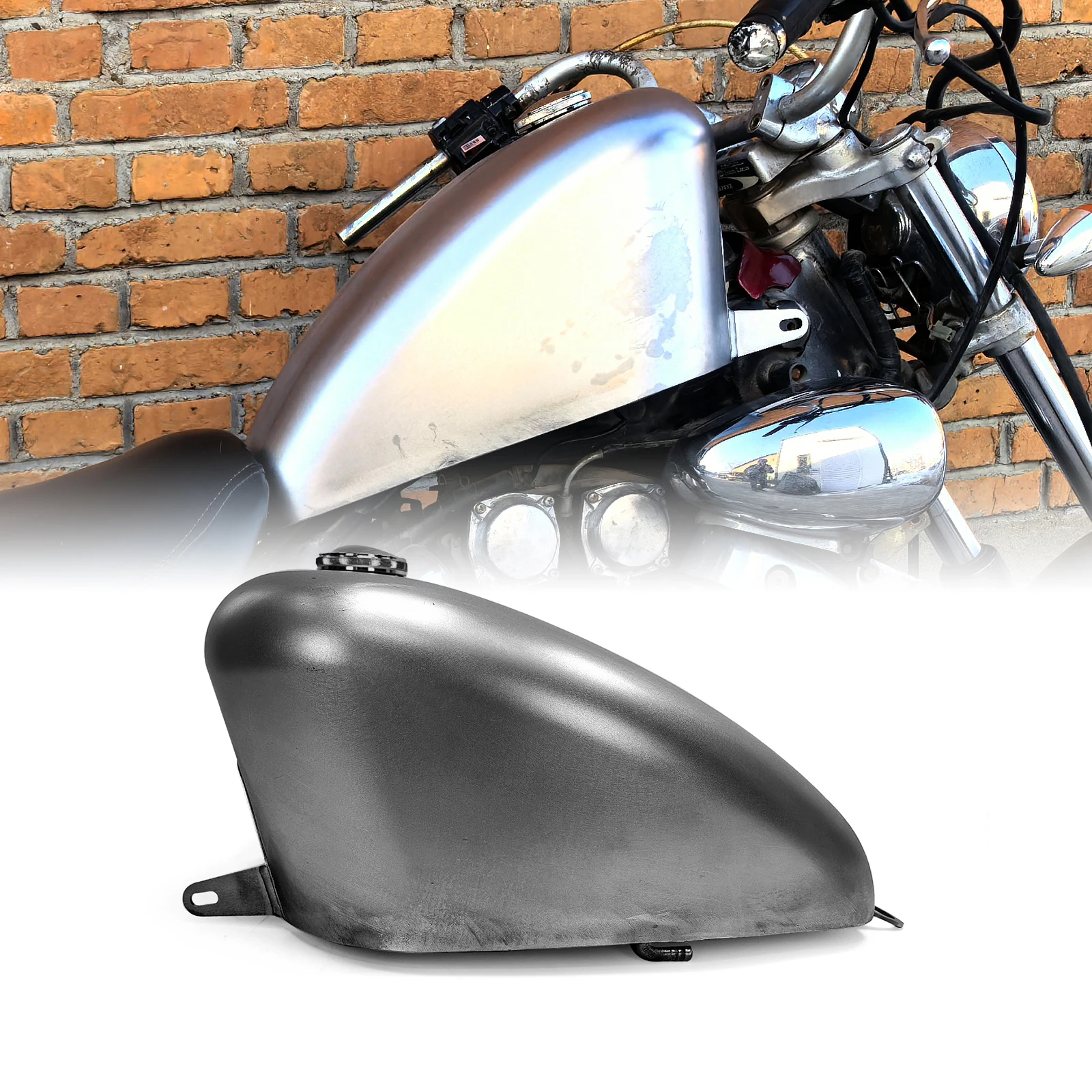 Pour YAMAHA Virago XV400 XV535 XV 400 535 moto moto 12L essence huile gaz réservoir de carburant