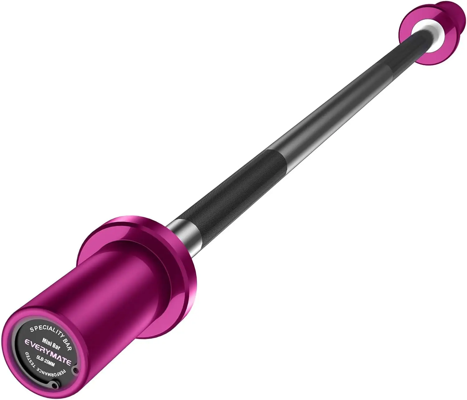 Mini barre d'haltères pour femmes et enfants, barre pondérée, entraînement total du corps, maire intérieur, bande 02/10/2018, musculation, 5lb