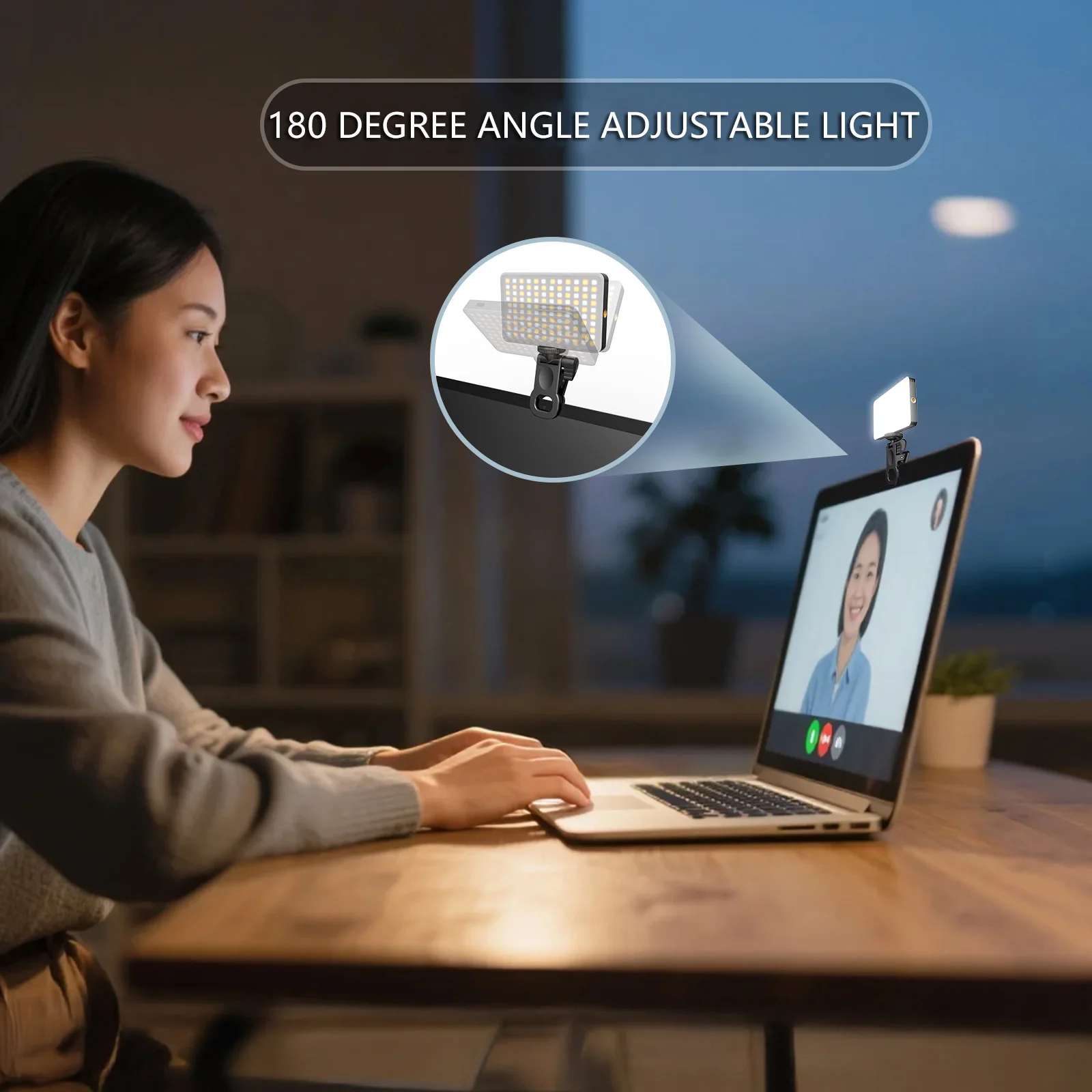 3000mAh Magnetic Photography Light Dual-Side Phone/Camera Light 2500K-9000K Color Temp Cold Shoe Mount for iPhone magnetic Huwei