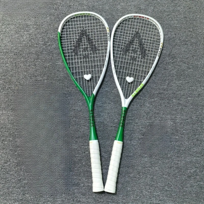 Lightweight Squash Rackets Beginner Durable Hit Squash Rackets Full Carbon Portable Training Racket Professional Racquet Sports