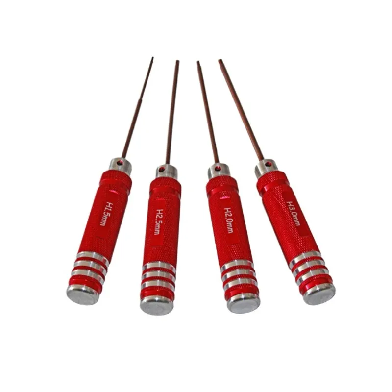 High speed steel plated SSH4MM3 hexagonal screwdriver titanium model tool set of metal, durable and long-lasting