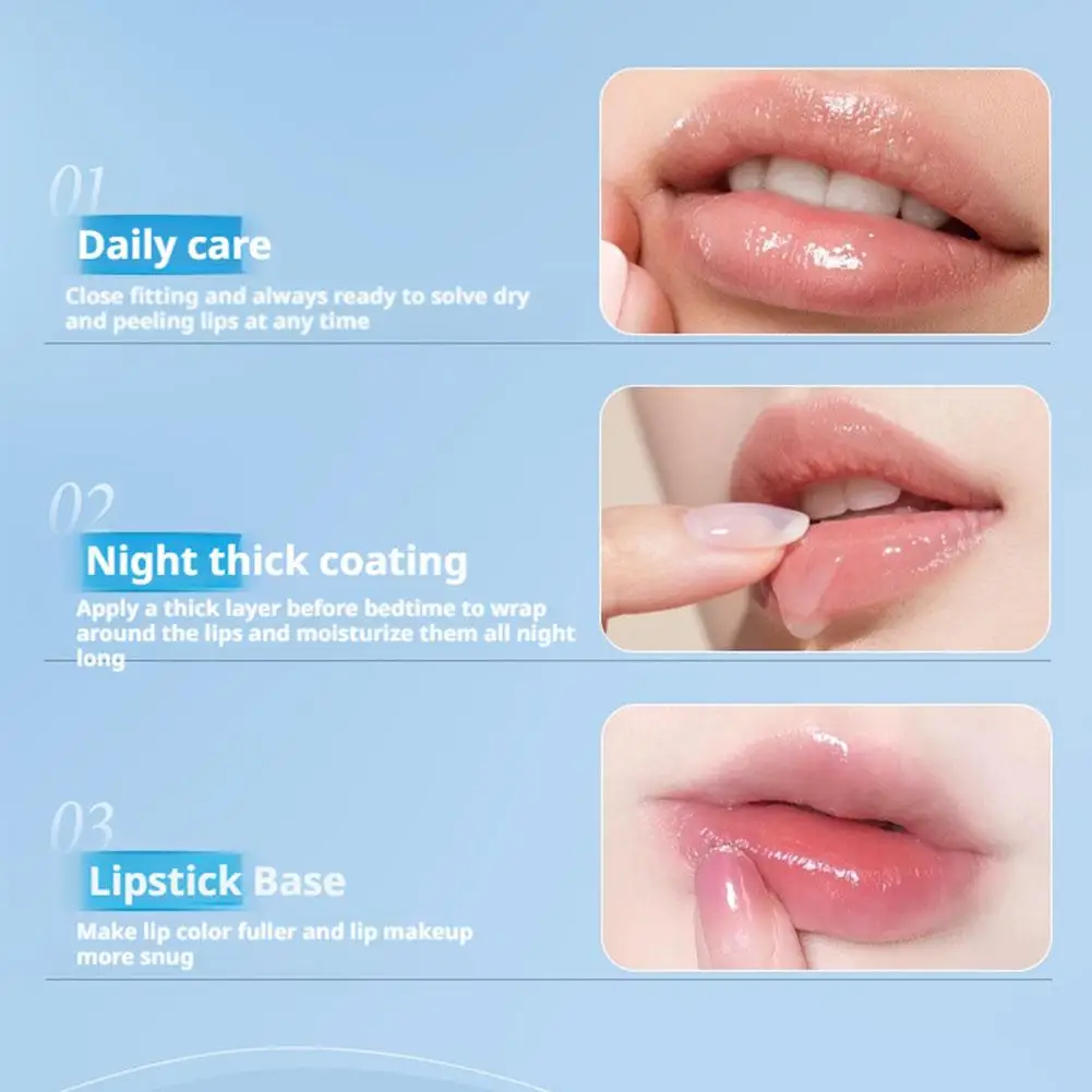 قطعة واحدة من زيت جوهر الشفاه Provitamin B5، سائل التجميل، بلسم الشفاه، زيت الشفاه المرطب والترطيب، ملمع شفاه مشع للنساء #5