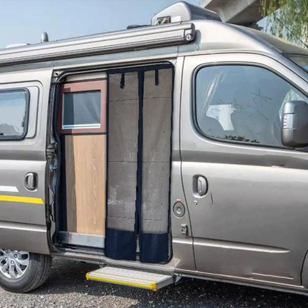 Polyester Mosquito Net for Entrance, Woven Insect Bug Screen for Motorhome and RV Doors- Keep Mosquitoes Out 70*200cm