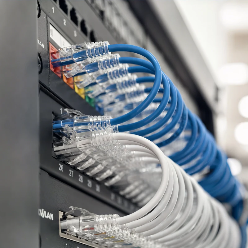 Cat6A UTP Patch Cord 28AWG Slim Ethernet Cable RJ45 Colour Network Cable 4 Twisted Pair PVC Internet Lan Cable