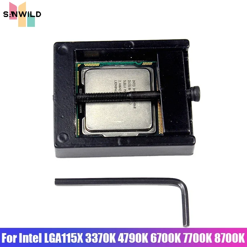 Инструмент для удаления радиатора процессора IHS, инструмент для открывания крышки, комплект для защиты от высекания для Intel LGA115X 3370K 4790K 6700K 7700K 8700K