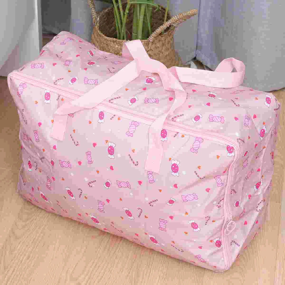 

Breathable Storage Bags Quilt Pillow Beddings Blanket Clothes Organizer Containers with Zipper Pillow Storage Bags