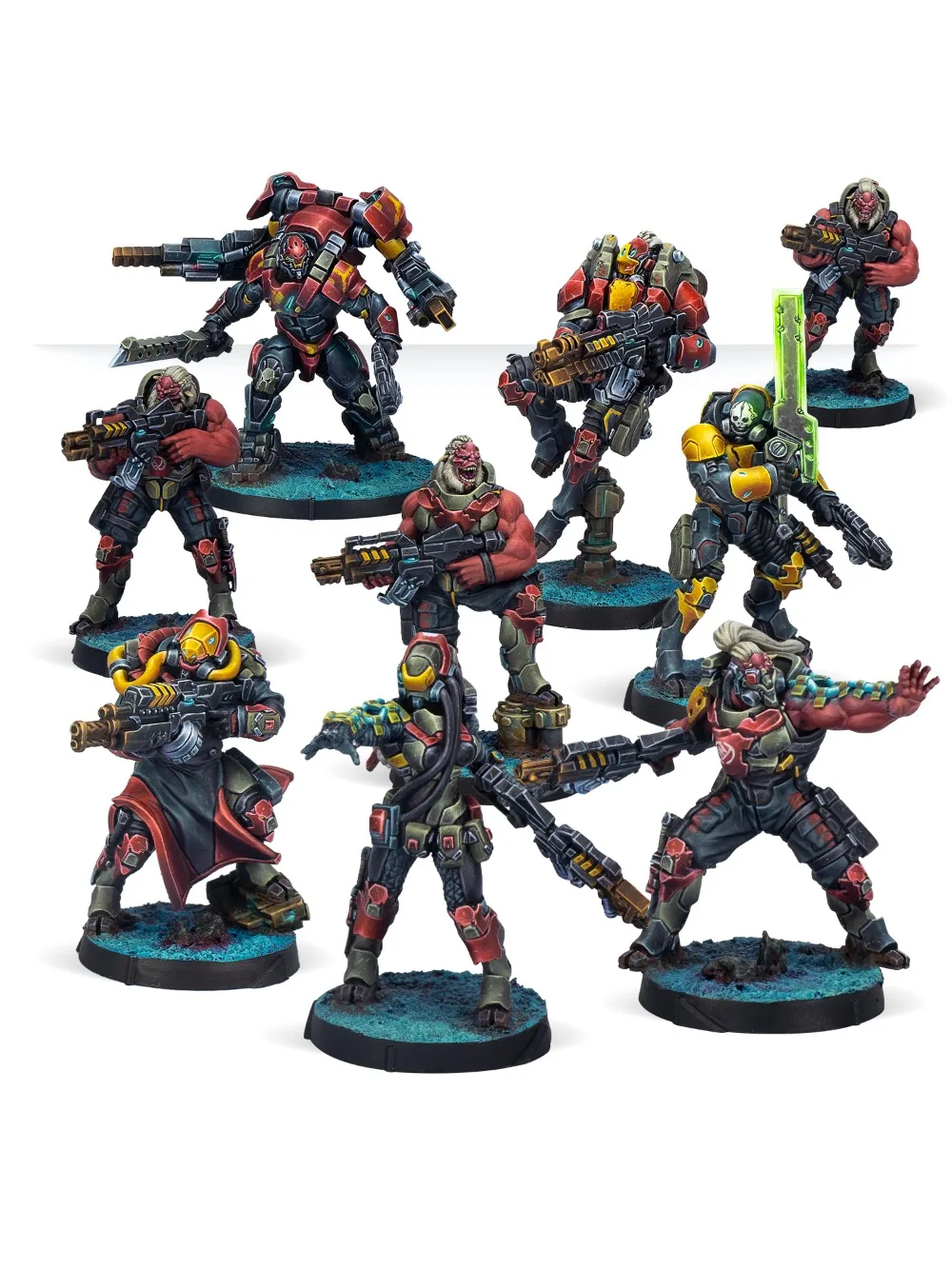 Pièce d'échecs modèle en résine moulée 40mm, GK, modèle de jeu de société, forces spéciales, modèle de pièce d'échecs, non peint