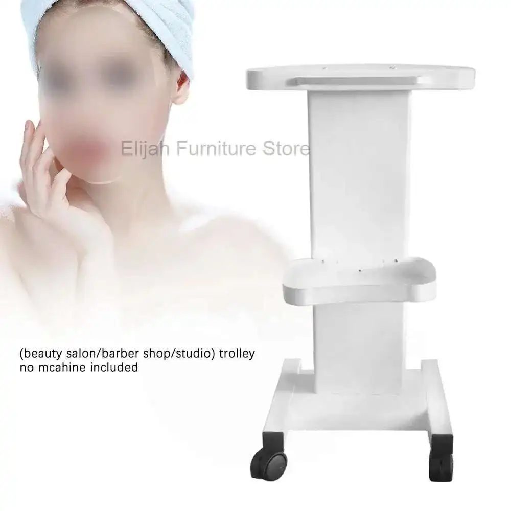 Mesa de salón con carga máxima de 45/50Kg, carrito rodante para SPA, máquina de almacenamiento para salón de belleza, soporte organizador, bandeja para carrito de peluquería