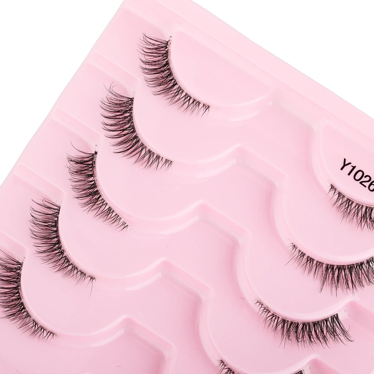 False Eyelashes 3/10Pairs Natural Long Cat Eye Half Lashes Makeup Fluffy Faux cils Handmade Mink Lashes Volume Eyelash Extension