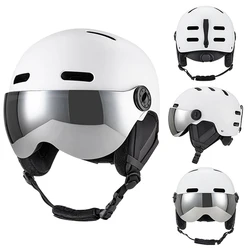 Ski Helmet Women Men Snowboard Helmet With Goggles Adult Protective Equipment Helmet Winter Outdoor Snowboarding Sport Accessory