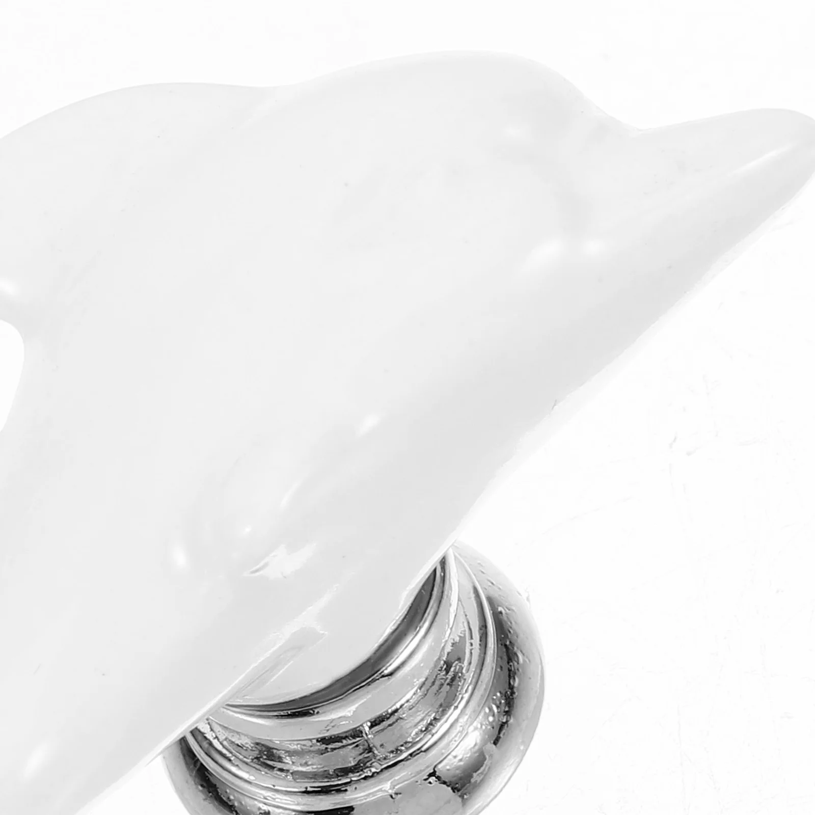 

2Pcs Dolphin Ceramic Cabinet Knobs Single Hole Cute Decorative Handles Drawer Pulls Dresser Knob Kitchen Cupboard Handle