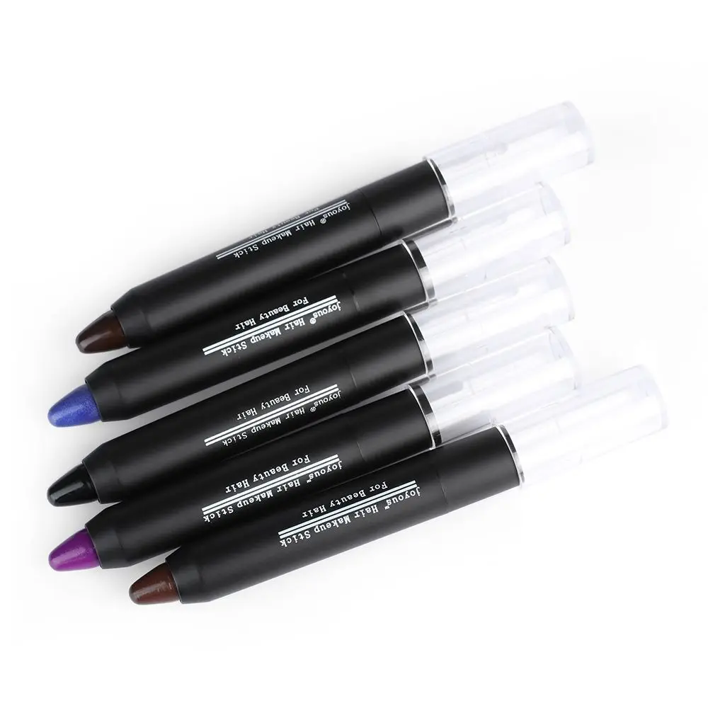 Non-toxic White Hair Colour Dye Hair Salon Temporary Hair Coloring Hairdressing Tool JOYOUS Hair Dye Pen Styling Chalk One-Time