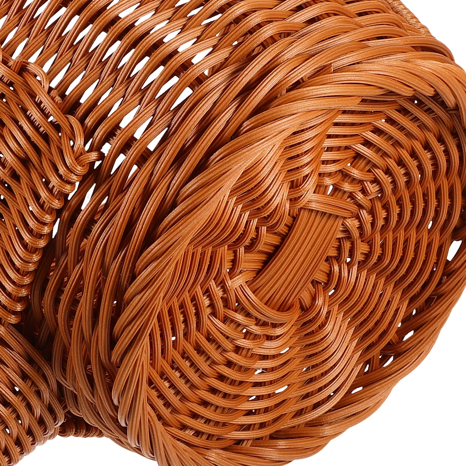 

Cute Elephant Shape Imitation Rattan Woven Storage Basket Fruit Snack Bread Holder Kitchen Decorative Serving Container For Home