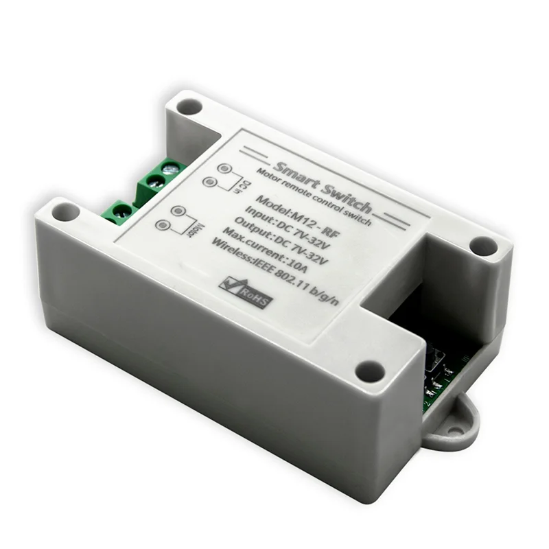 ABLN-interrupteur de télécommande de moteur intelligent contrôleur Wifi 7-32V DC porte coulissante rideau volet portes pompe à eau écran EWELINK