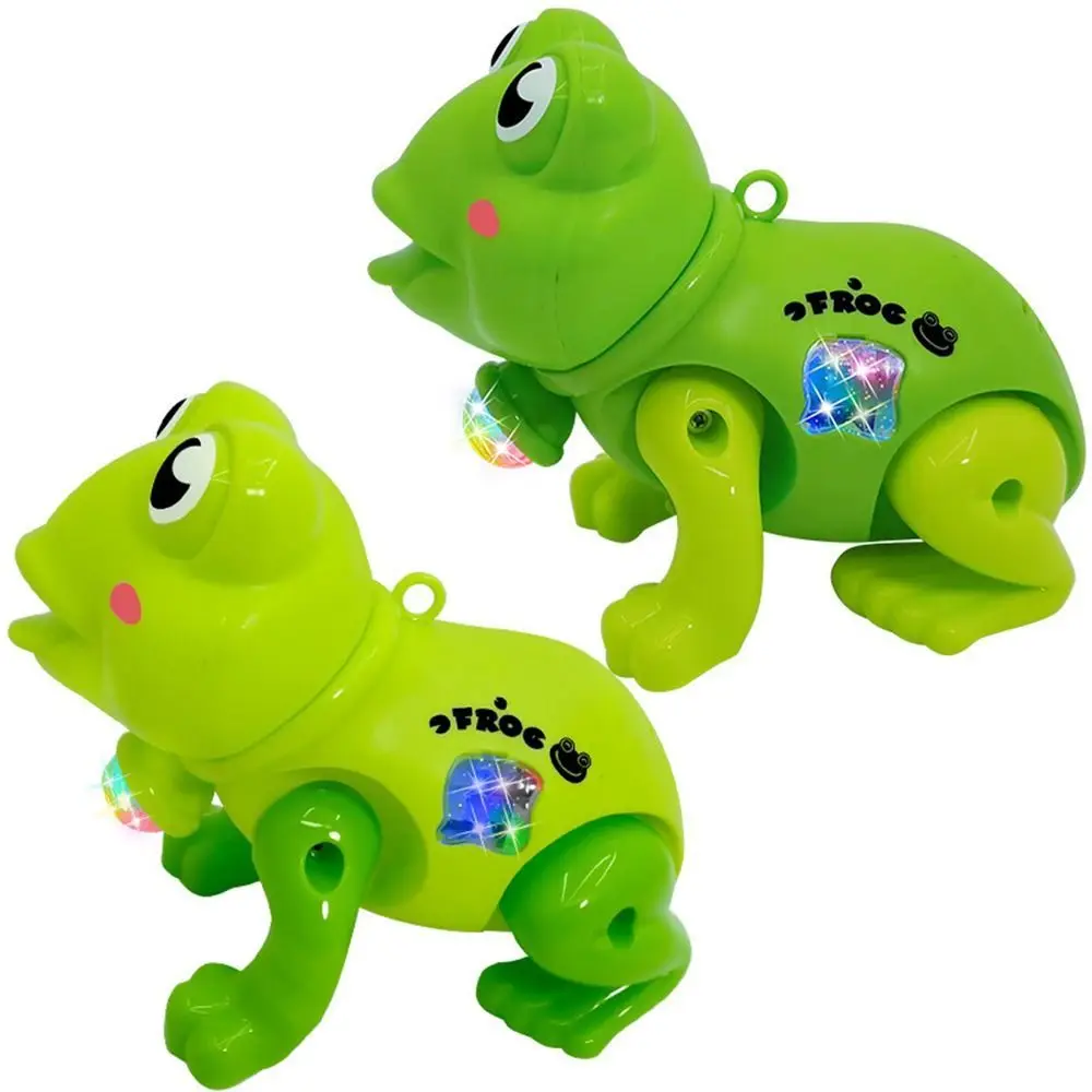 

Electric Electric Frog Educational Cartoon Frog Music Projection Educational Toys Reusable Plastic Classic