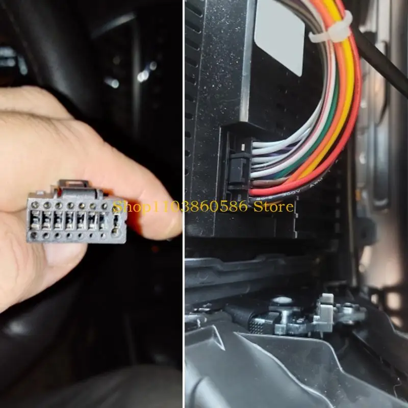 

242A 16-контактный автомобильный стереорадиоприемник, адаптер разъема жгута проводов ткацкого станка