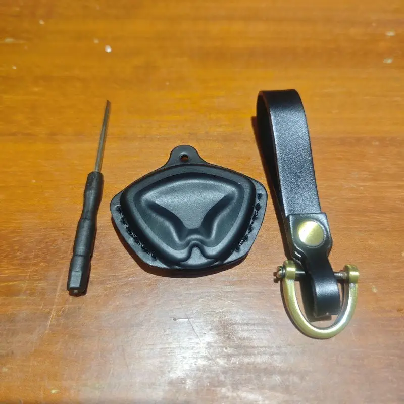 Motorcycle Leather Key Cover for Can Am Spyder F3 Ryker Renegade