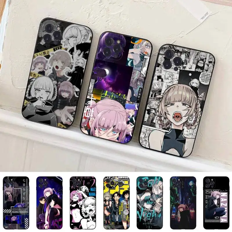 Anime Call of the Night Phone Case For iPhone 13 Pro MAX 14 11 12 Mini X XS XR 6 7 8 Plus SE 2020 Soft TPU Cover