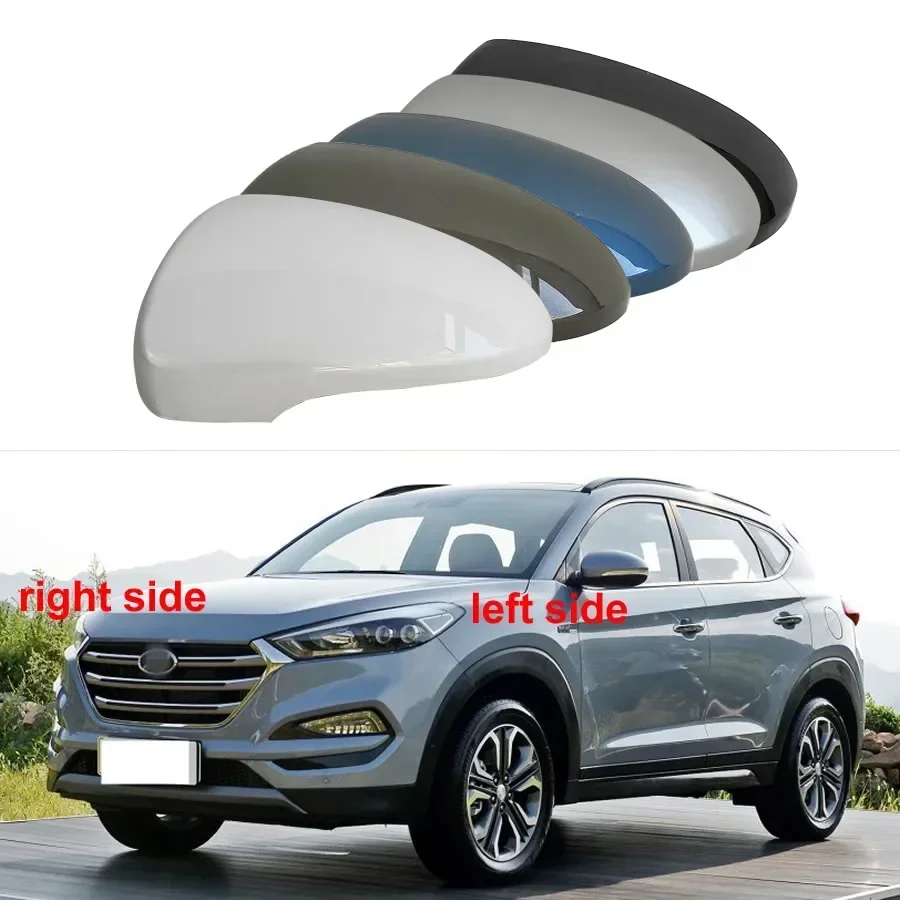 

For Hyundai Tucson 2015 2016 2017 2018-2020 Car Accessories Rearview Mirrors Cover Rear View Mirror Shell Housing Color Painted