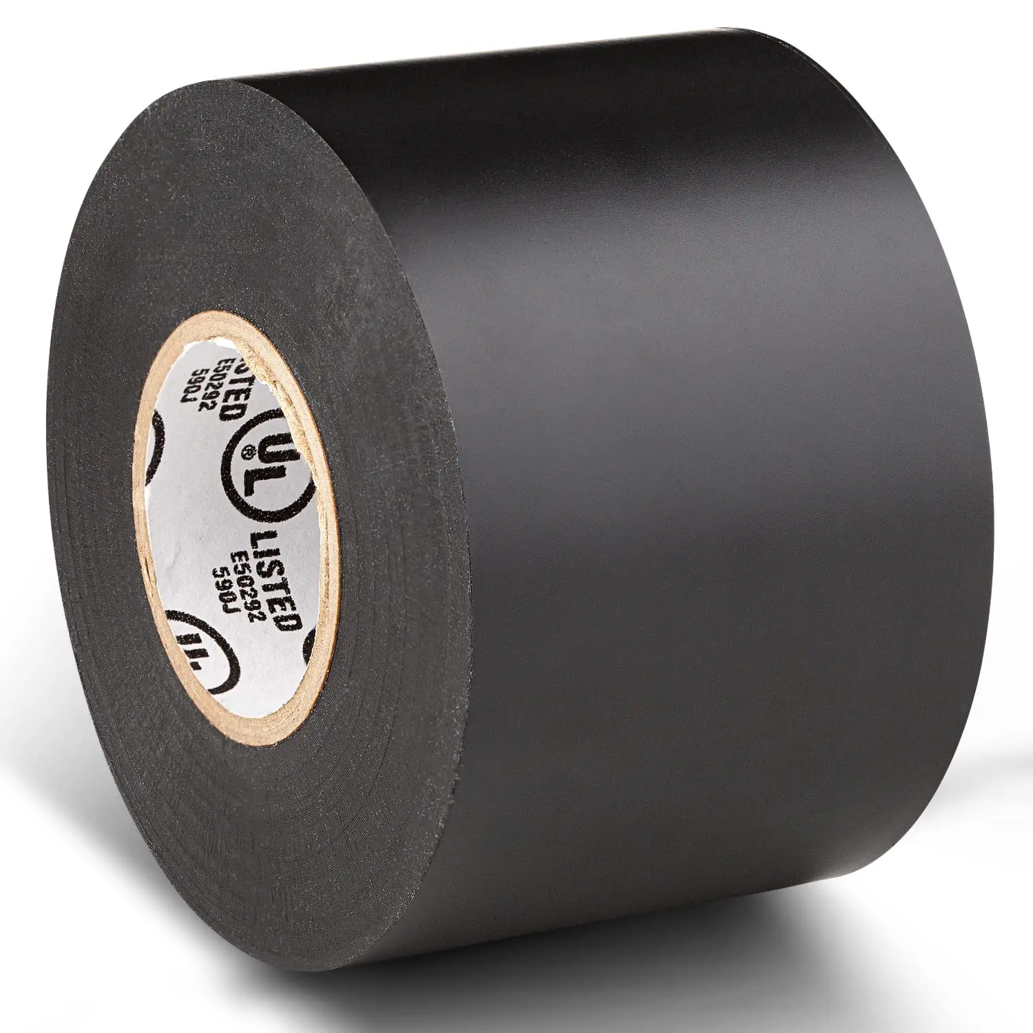 

Heavy Duty Flame Retardant Black Electrical Tape, 2in x 66ft, 7 Mil, 600V - Industrial Grade Waterproof PVC