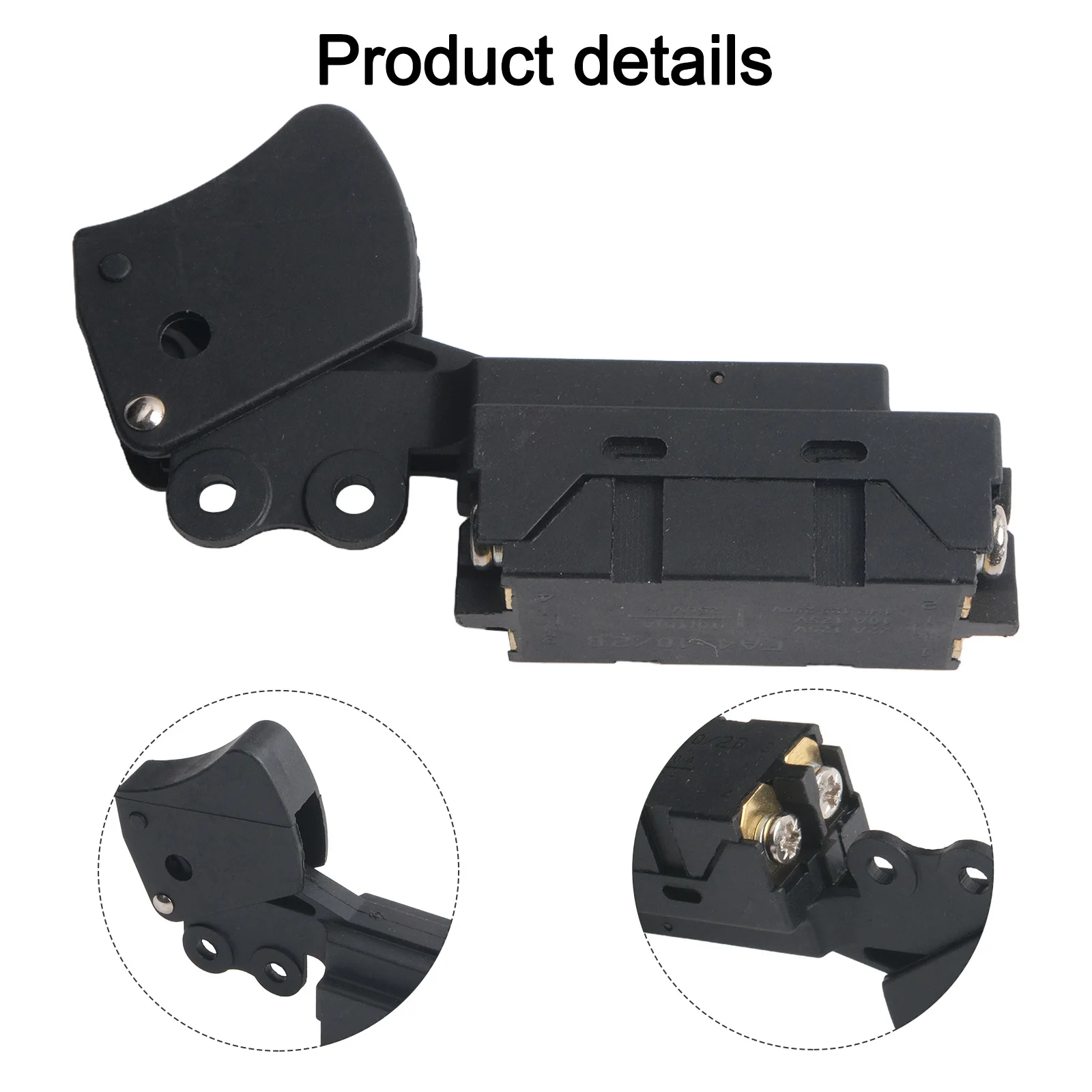 

Efficient Power Management Switch DIY Tool Trigger Switch Replacement Switch Quick Installation Cost-effective Solution