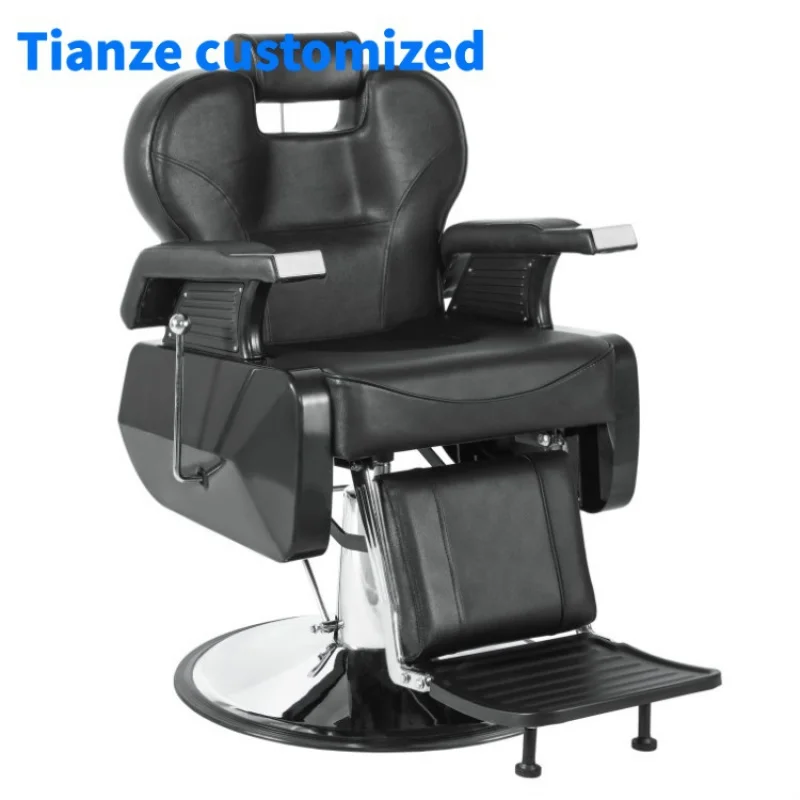 （customized）Fashionable European Business Style Beauty Barbershop Barber Shop Chair Simple Design Cheap Barber Chair a