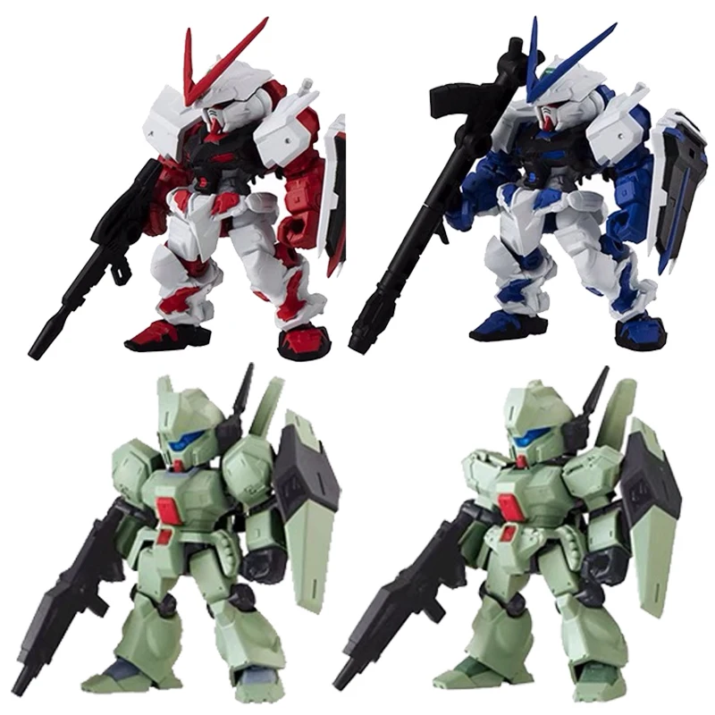 Bandai Original Gashapon GUNDAM MOBILE SUIT ENSEMBLE 19 Action Figure Assembly Model Toys Model Ornaments Gifts For Children