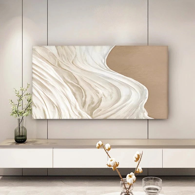 

HyunA K-Style Elastic TV Covers for 32-85 inch - Full Coverage Dustproof Thickened Fabric, Invisible Simple Protector