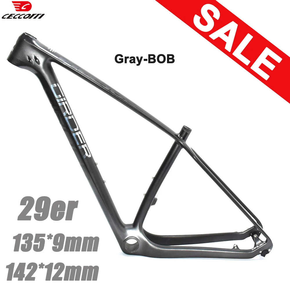 Mountain Bicycle Carbon Frame, MTB 29er, PF30 Cycling Accessories, 2 Years Warranty