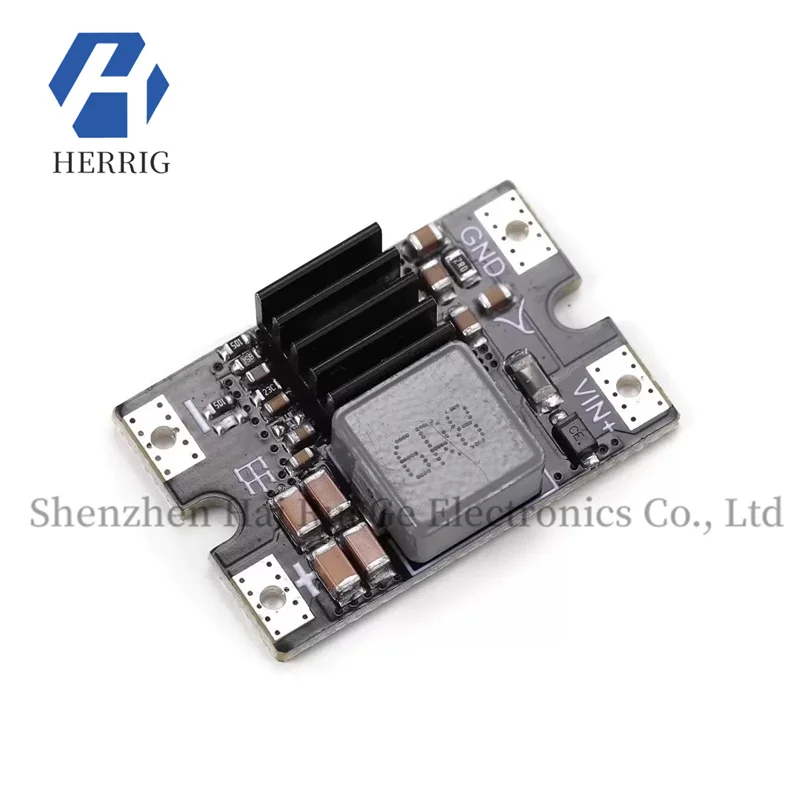 

DC-DC voltage reduction module 25V to 3.3V5V high-efficiency model airplane mini 12V to 5V8A high-power voltage reduction board