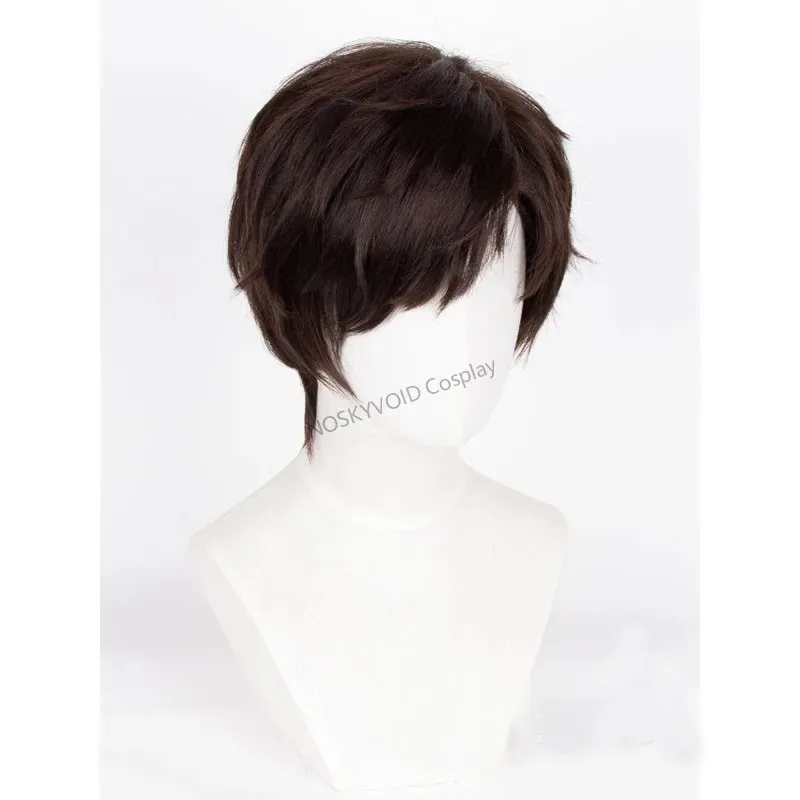 Game Castlevania Belmont Costume Nocturne Richter Role Playing Wig Male Halloween Anime Vampire Hunter Battle Suit Set Wig