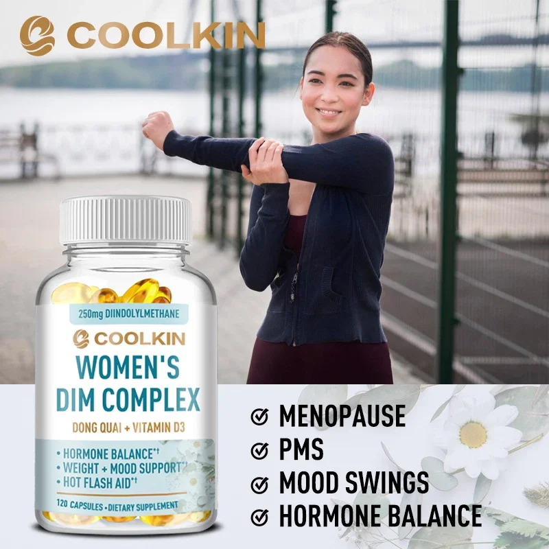 DIM Supplement for Women - Female Hormone Balance, Hot Flashes & Night Sweats, PCOS Blocker