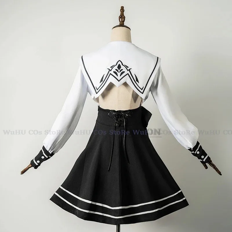 ss23Game Automatas Costumes Women Sexy Black 2b Full Set Summer Dress School Uniform Cosplay Nier