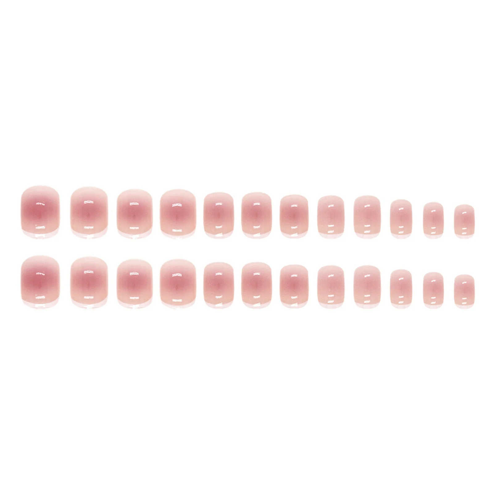 Faux ongles portables N64.Oval, N64.Sweet Pink, N64.Square N64.Tips for Nail Art Starter, Débutants