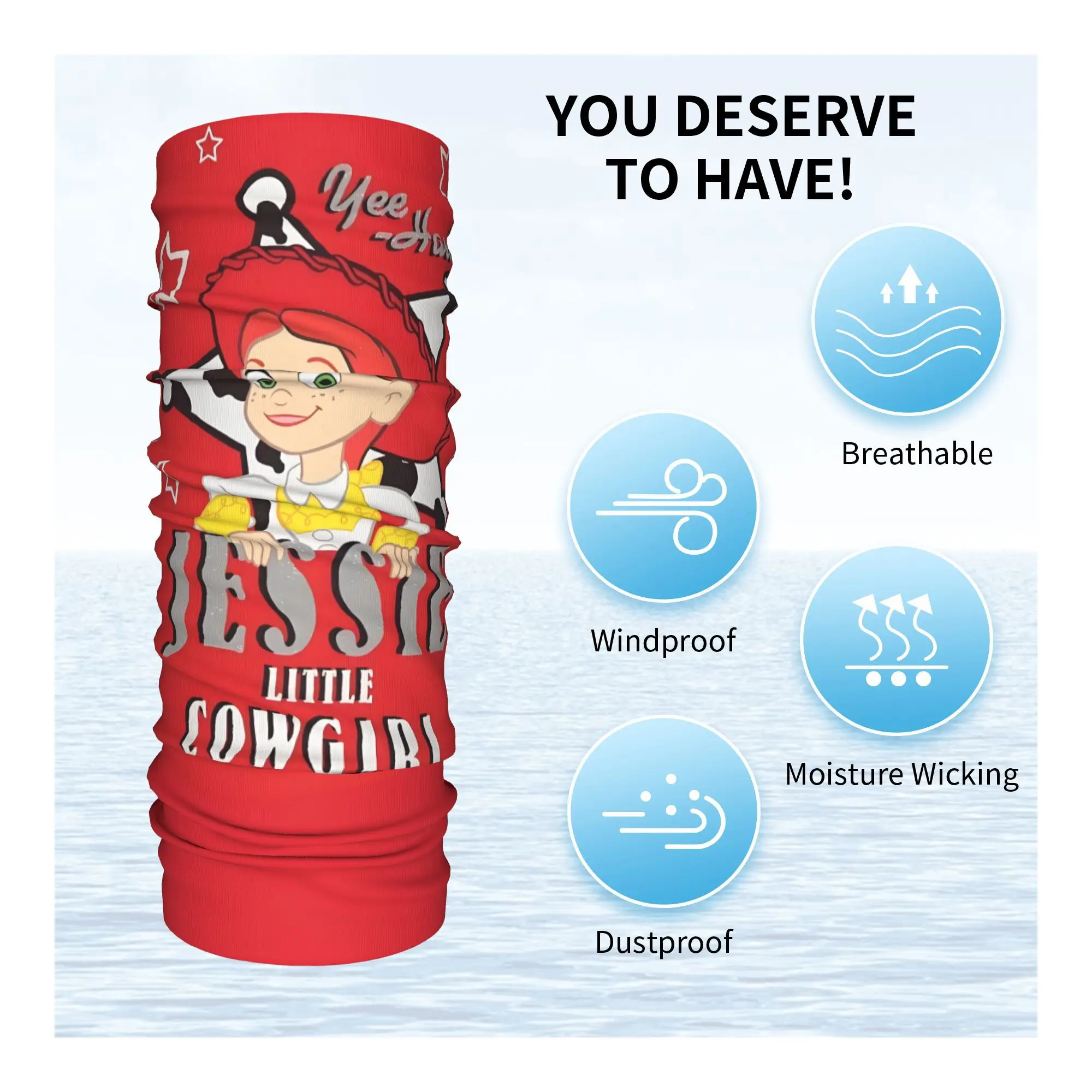 Custom Toy Story Winter Headband Neck Warmer Men Women Ski Running Tube Scarf Cartoon Anime Figure Face Bandana Gaiter