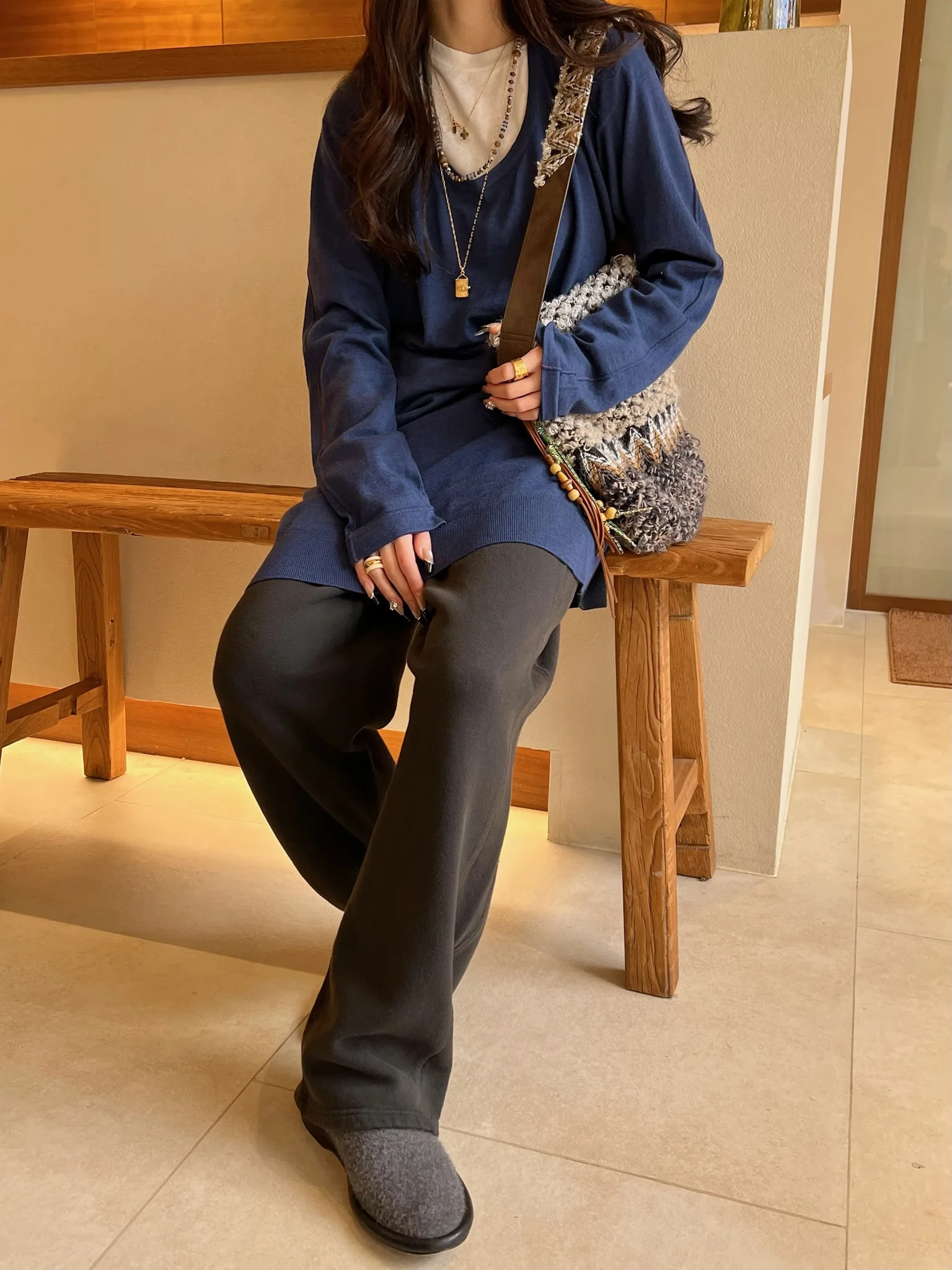 

Brand Women's Clothing Junean S Faionable Two-Piece Set for All Seasons Autumn Student orm Workwear