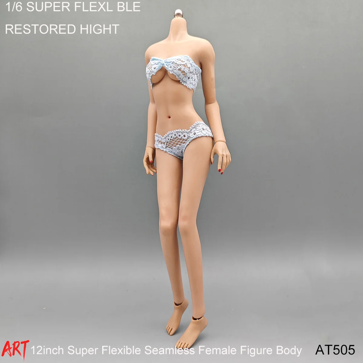 1/6 مقياس الإناث سلس الثدي الصغيرة عمل الشكل الجسم انفصال قدم دمية شاحب Suntan سوبر مرنة الجسم دمية الحلمة الغطاء