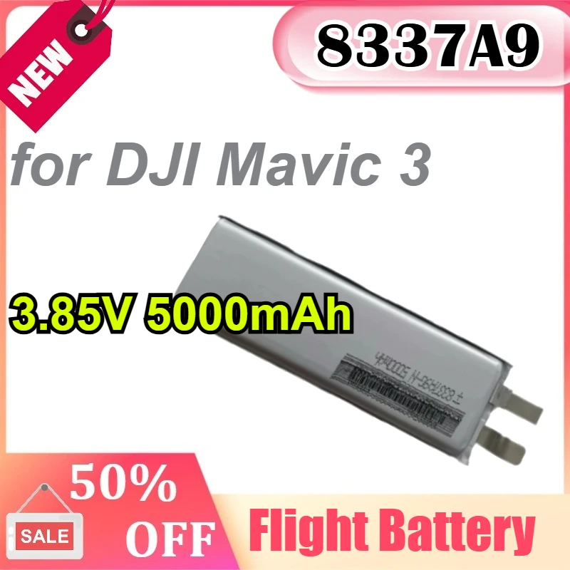 

8337A9 3.85V 5000mAh for DJI Mavic 3 High Capacity Flight Battery