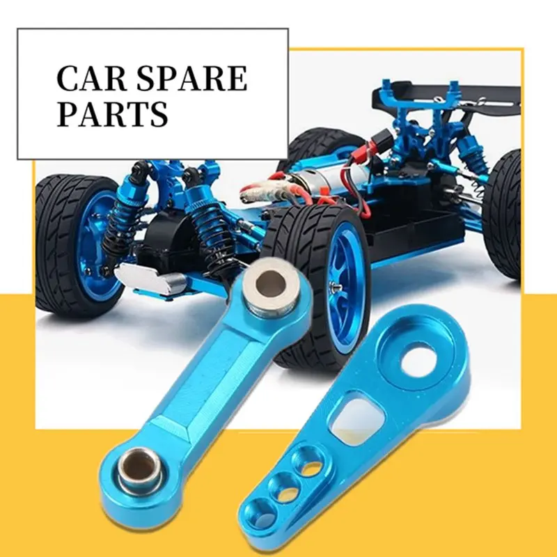 25T Servo Horn Servo Pull Rod for A959 A959-B A949 A969 A979 RC Car Upgrade Parts Accessories,Blue [bjve-Toy]