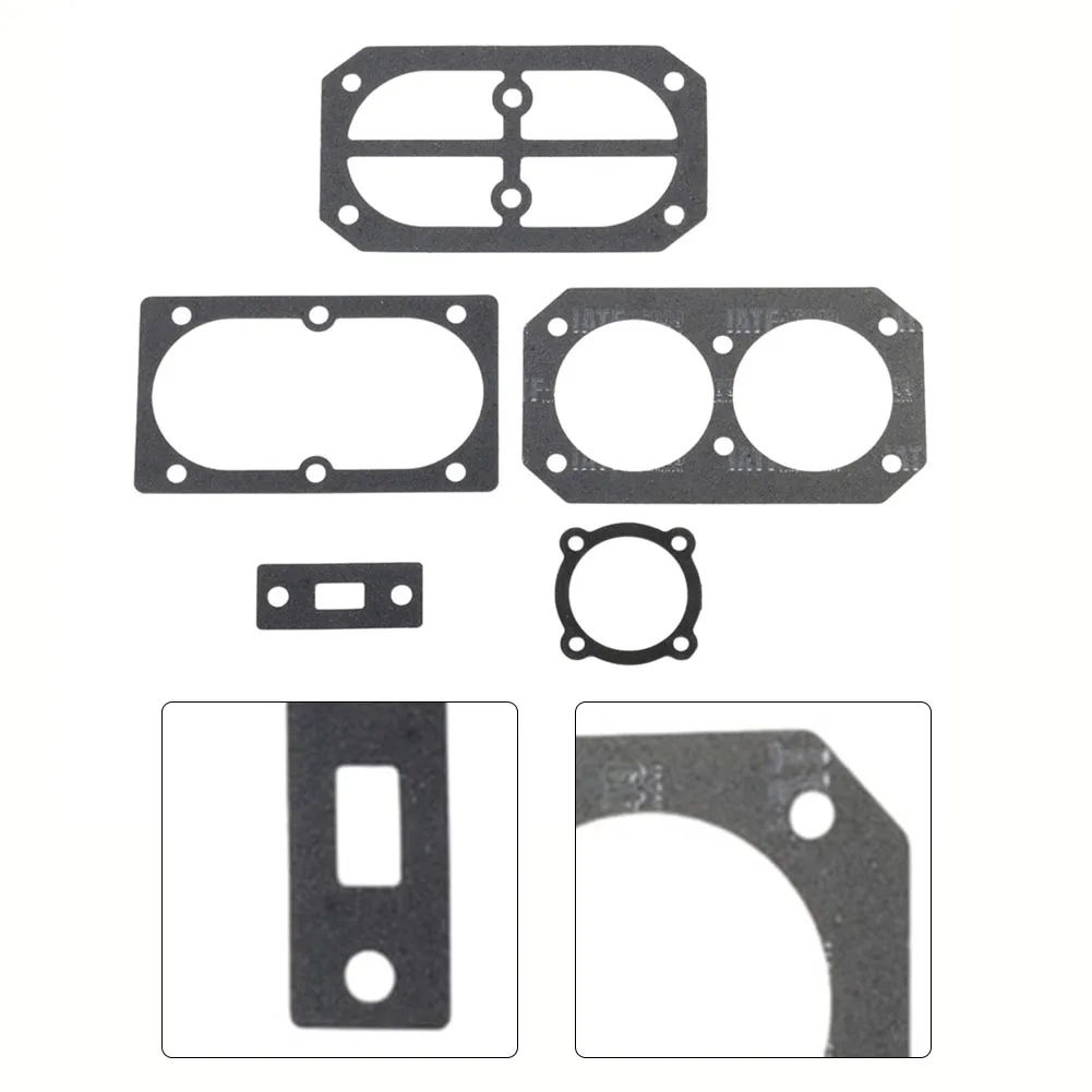 5pcs Air Compressor Cylinder Head Base Valve Plate Gaskets Washers For 2070 Air Compressor Disc Gaskets Air Tools