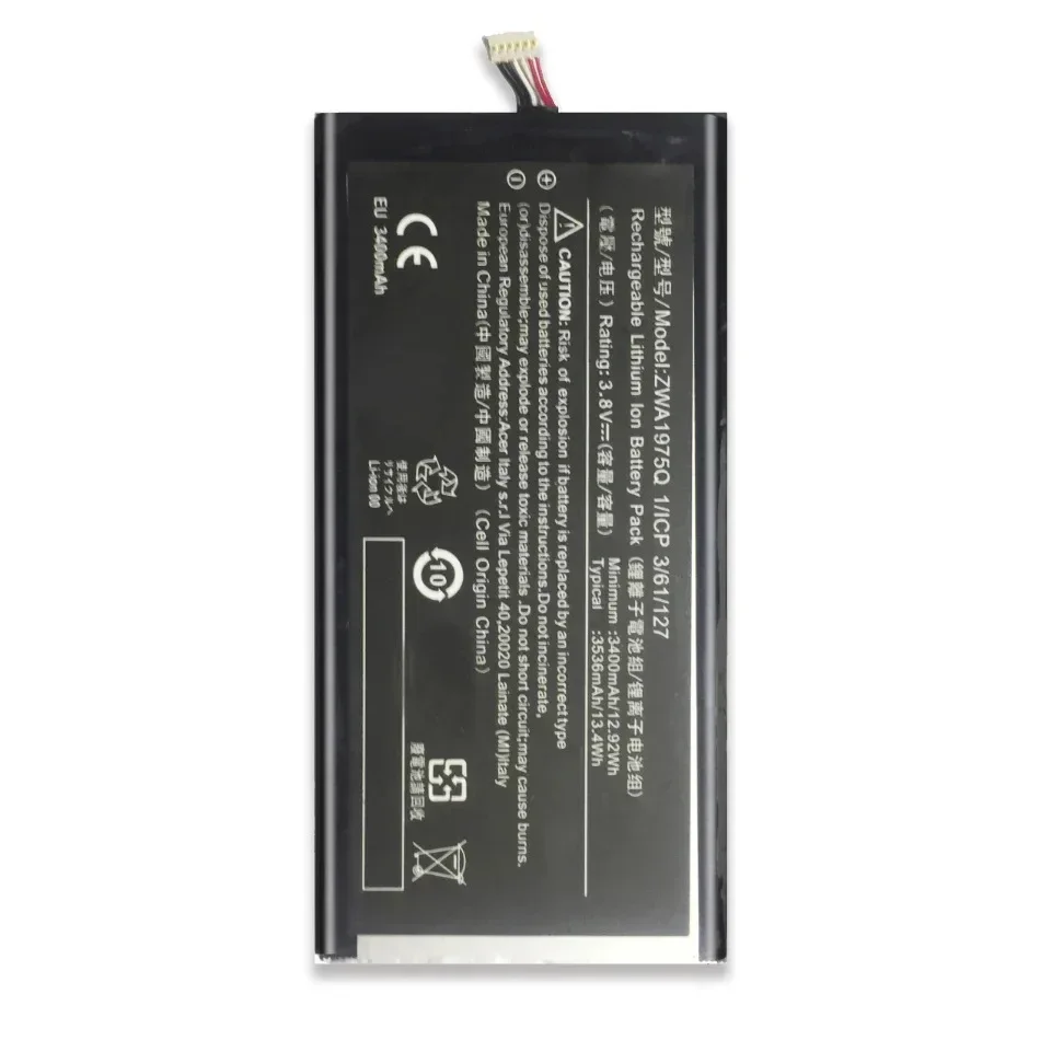 

Аккумулятор большой емкости 3536 мАч для Acer Iconia Tab 7 A1-713, A1-713HD, A1 713 - ZWA1975Q
