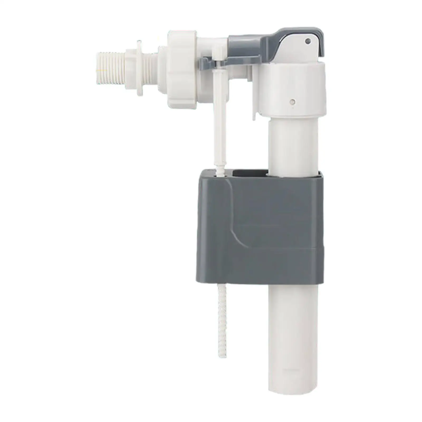 Water Inlet Valve Easy to Install Spare Replacement Hidden Toilet Tank Fill Valve for Washroom Farmhouse Hotel Bathroom Home