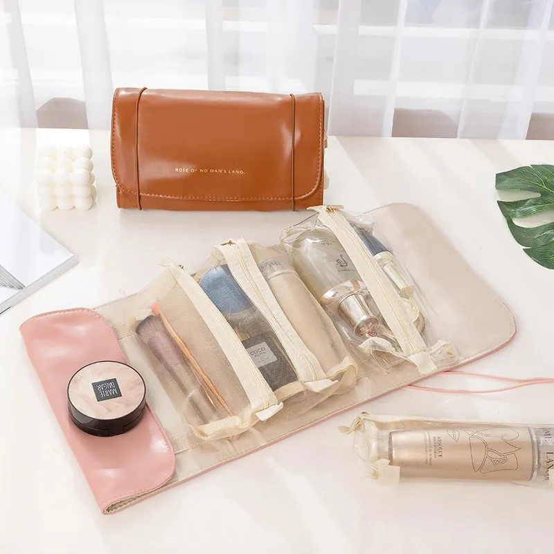 One Fashion Cosmetic Bag, Washable Outdoor Travel Makeup Storage Bag, Portable Ladies Cosmetic Case.