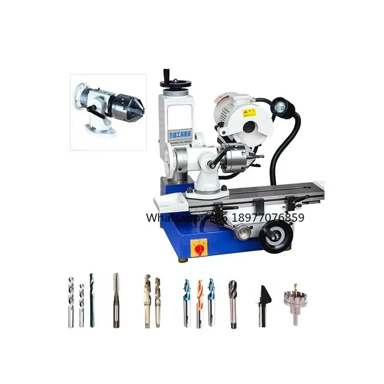 Universal Tool Cutter Grinder+50K For Grinding Machine Tap Twist And End Mill Cutter