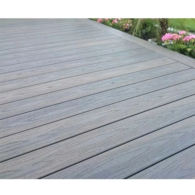 Customized size Engineered Flooring Lightweight Exterior Wall Floor Waterproof WPC Composite DECKING Outdoor Portable