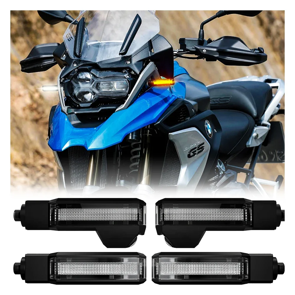 For Bmw F800 R1200 Gs Side Marker Lights Turn Signal Reverse Led Indicator Motorcycle Light With Brake Stop Turn