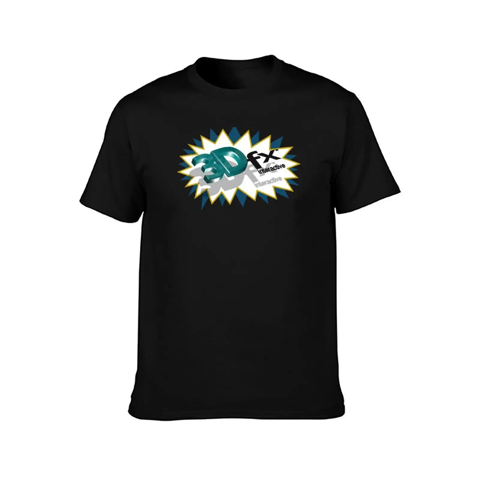 3Dfx Interactive Splash T-Shirt Work Outdoor for Men T-Shirt