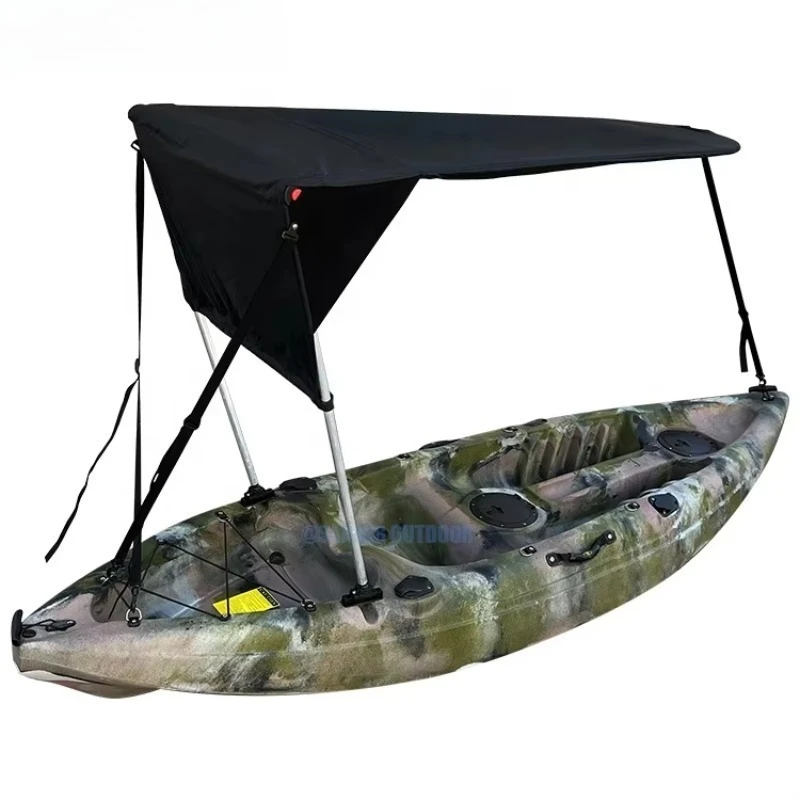 Boat Canopy Sun Shade Rain-proof Shelter Inflatable Cover Sunshade Canopy for Finishing Kayak
