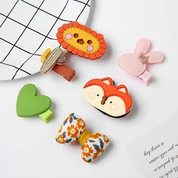 Épingles à cheveux nœud papillon pour bébés filles, 5 pièces/ensemble, barrettes pour enfants, accessoires pour bébés