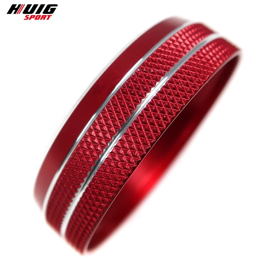For Jeep Compass 2017 2018 2019 2020 2021 Automotive Audio Volume Air Conditioner Console Button Cover Interior Decor Trim